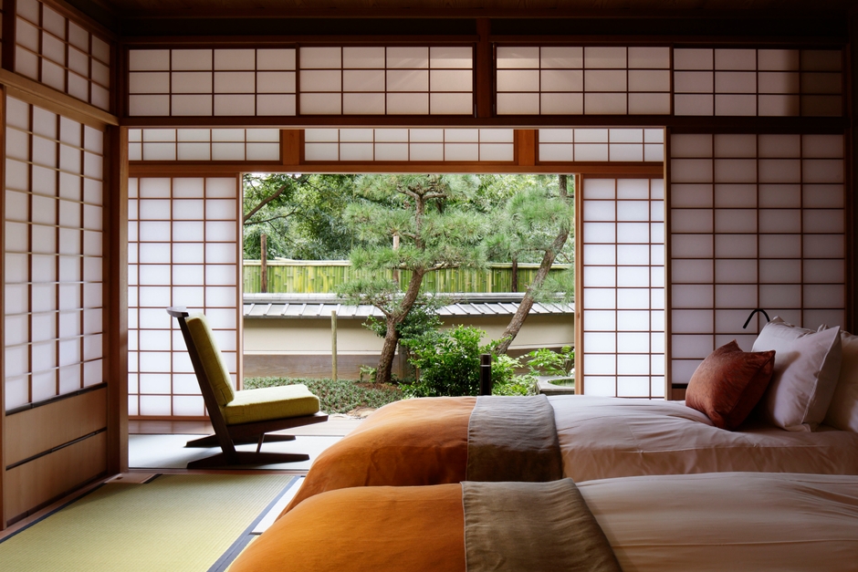 特別室「松の間」の寝室