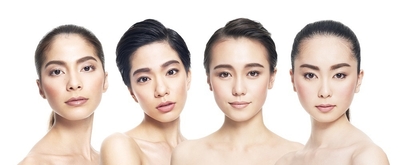 ポイントメイクサービスの一つ「美人眉」メイク 骨格に合わせて一人ひとり異なる