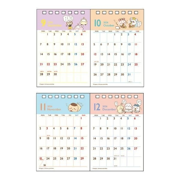 ちいかわ卓上カレンダー