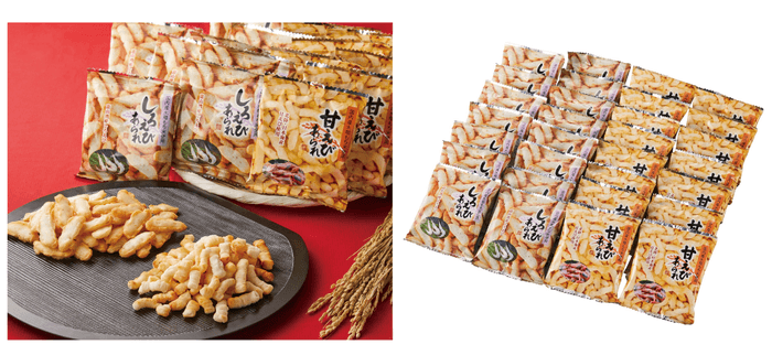 富山湾産しろえび＆甘えびあられ