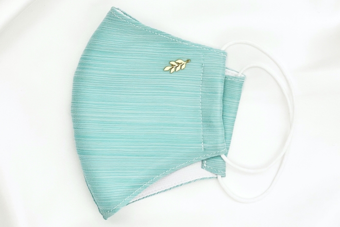 Canvas Leaf(blue) 3