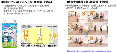 高齢者、コロナ禍で外出頻度が減少しフレイル※発生リスクあり　 「歩行アシストパンツ」穿く、「家ナカ体操」動く、新習慣を提案 　93％が健康維持は屋内外問わず軽い運動を重視する