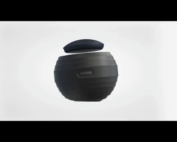 睡眠姿勢をリアルタイムで測定(GIF)