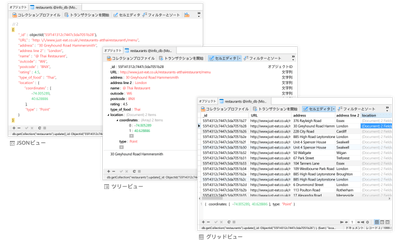 MongoDBのデータ操作