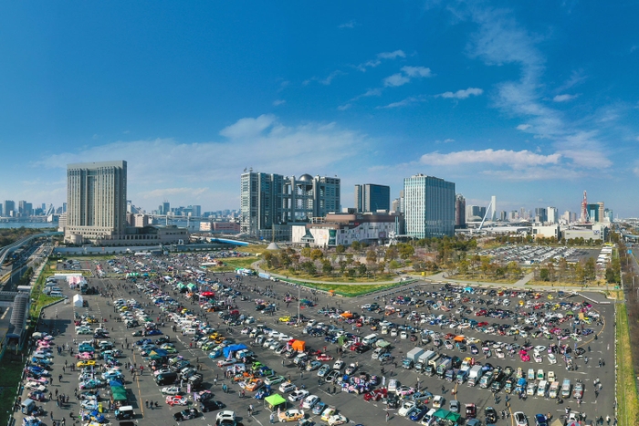 お台場痛車天国全景