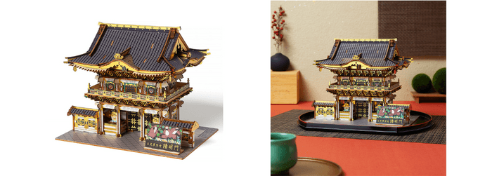 Wooden Art ki-gu-mi 日光東照宮 陽明門 カラーVer.