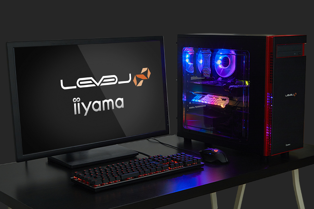 iiyama PC LEVEL∞、LEDイルミネーションを標準搭載した