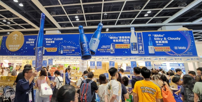 「Food Expo Hong Kong 2024」「澪」試飲・販売ブース