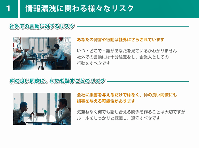 リスク意識向上講座