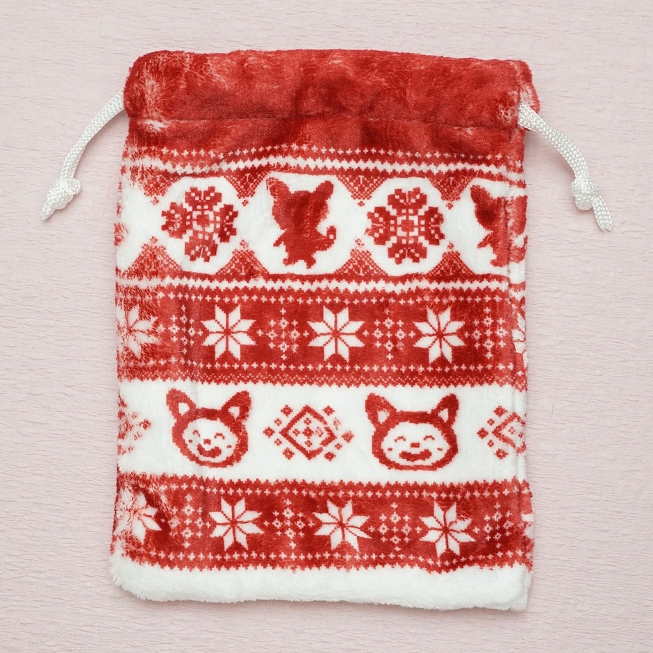 もこもこ巾着（980円・税込み）