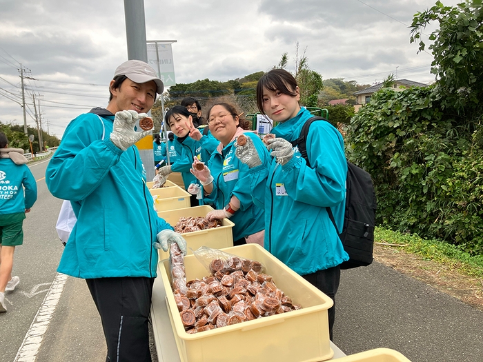 補給食ボランディア(過去大会より)