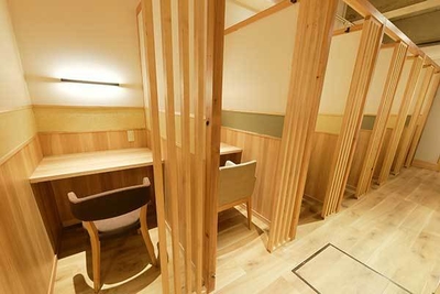 1人用席