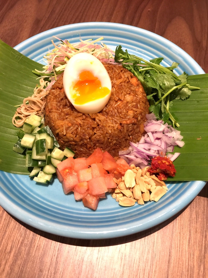 野菜たっぷり新感覚 ガパオライス(半熟卵付き)