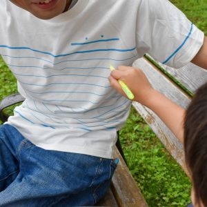 お父さんへお手紙?ノートTシャツ