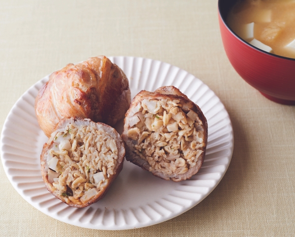 れんこんの食感がアクセントになっています