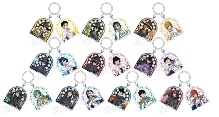 アンブレラチャーム 白の騎士&黒の魔術師Ver.