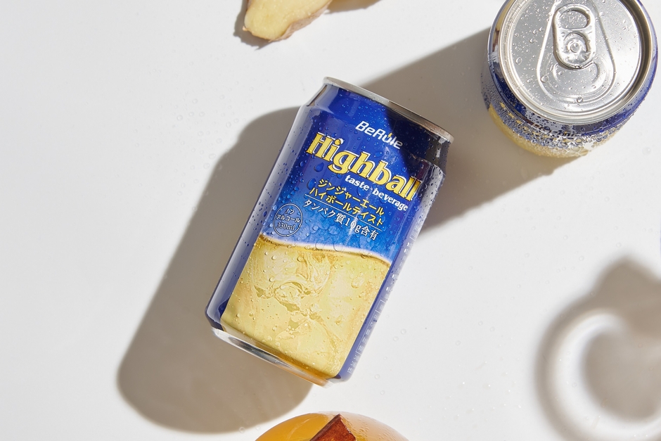 BeRuleノンアルコールジンジャエールハイボール風味ホエイドリンク