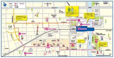 <アート設置MAP>