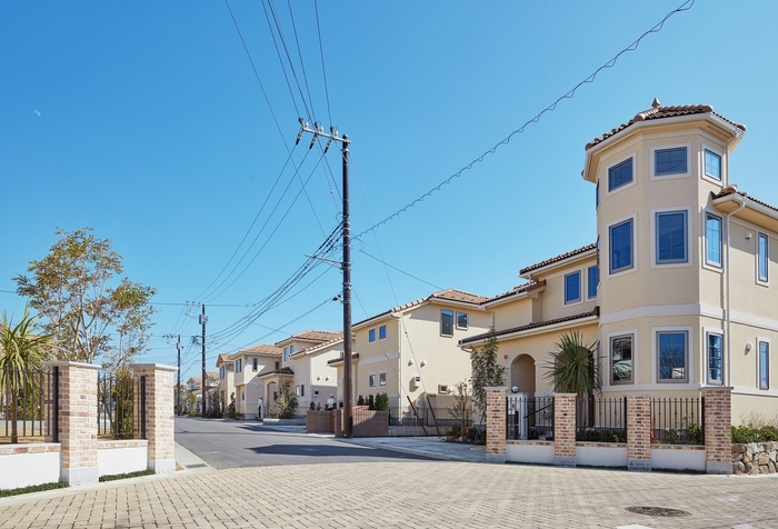 ユーロデザインの街並み