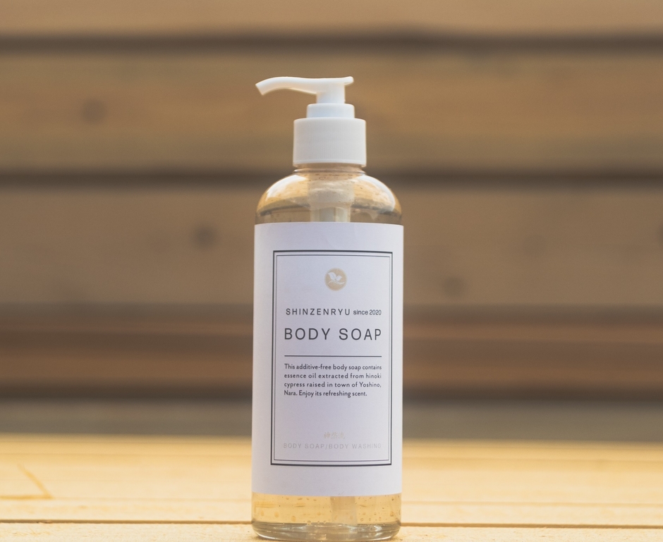 無添加の吉野ヒノキオイル配合「桧ボディソープ」