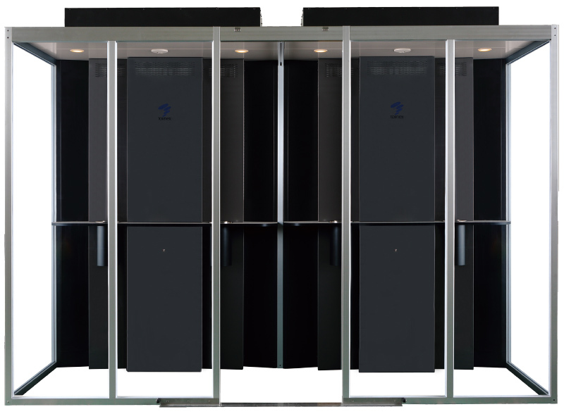 分煙脱臭ブースダブル