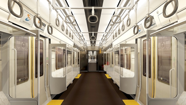 「12000系」をベースにした内装デザイン （イメージ）