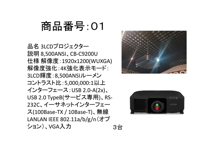 寄贈物品(参考)