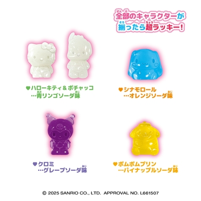 4Dグミ／サンリオキャラクターズ グミ
