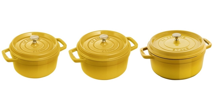 ピコ・ココット ラウンド 20cm/22cm/24cm シトロン