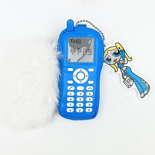 パワーパフガールズのケイタイモチーフポーチ