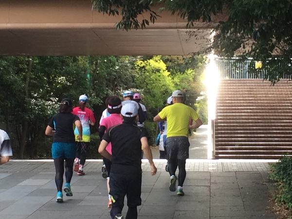 ランニングの様子