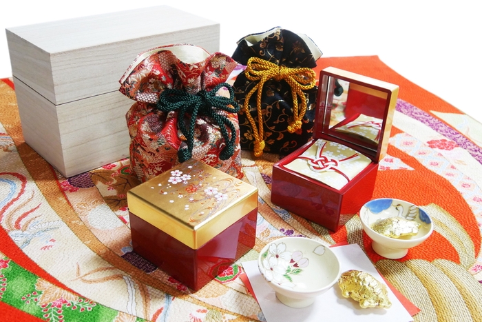 献上菓子「黄金亀」セット画像01