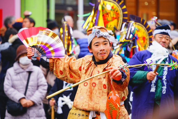 祝福芸「えびす舞」