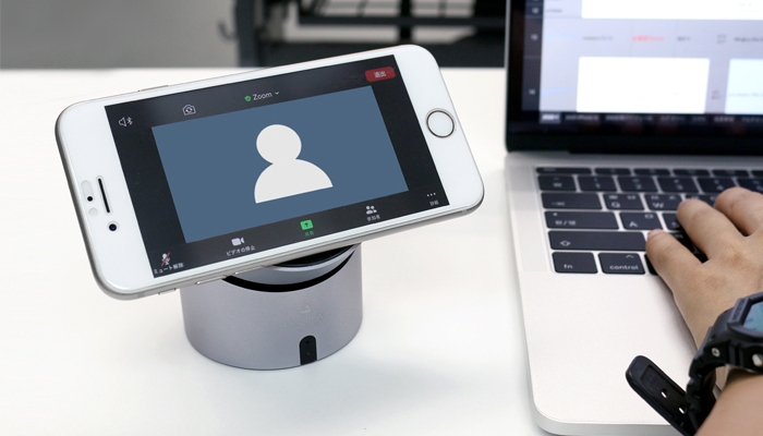 WEB会議にも使用可能なハンズフリー通話