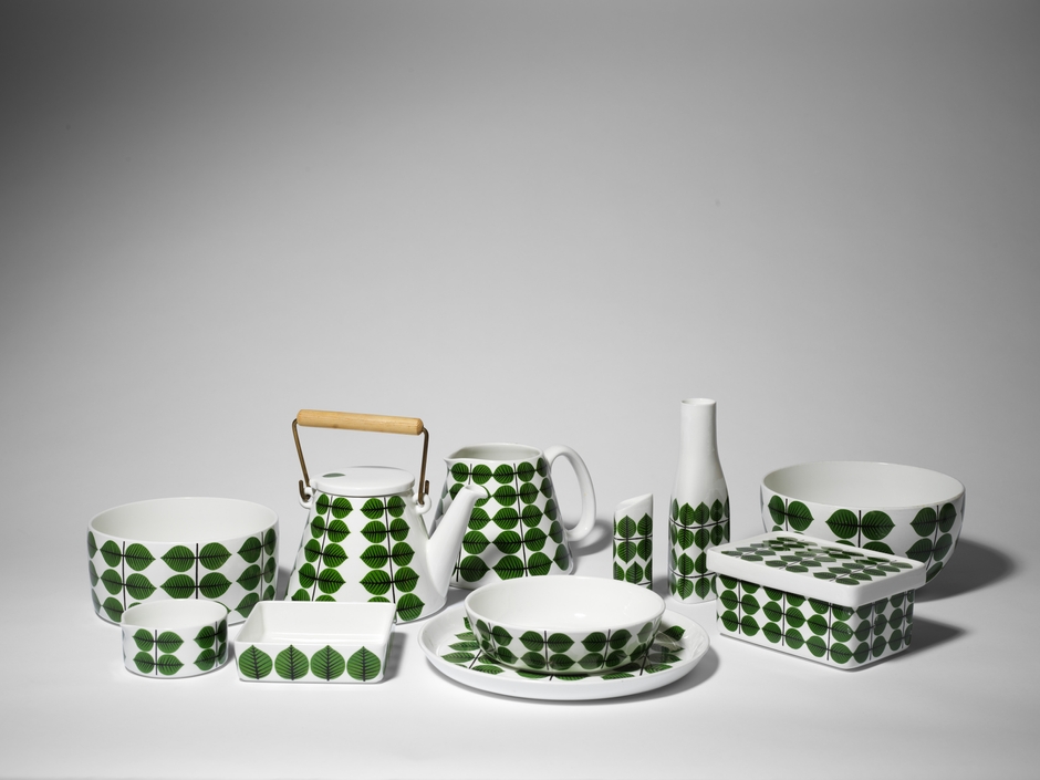 (1)[べルサ]装飾、[LL]モデル／ディナーセット、1957年／モデル、1960年／装飾