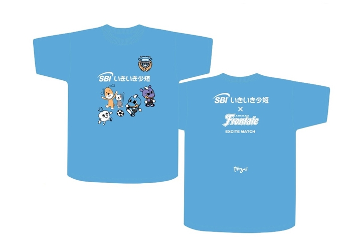 オリジナルＴシャツデザイン（左・FRONT／右・BACK）