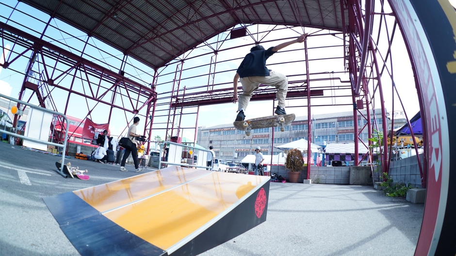 スケートエリアの様子