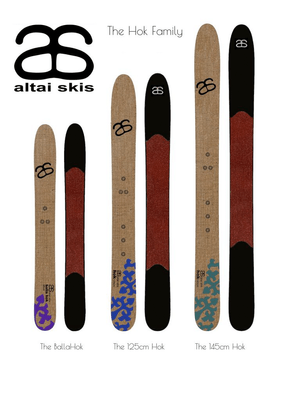 Altai Skisの代表的モデルHok