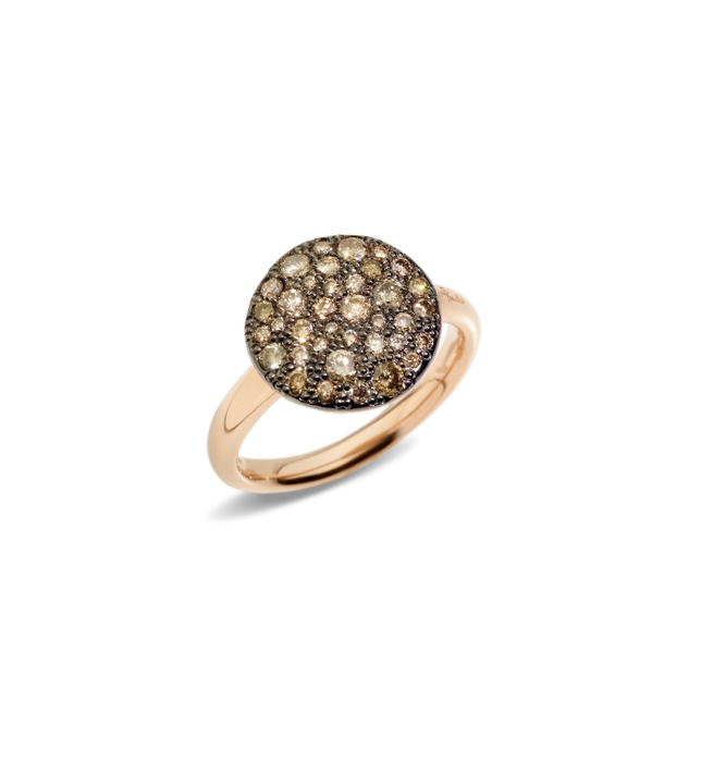 Sabbia brown daiamonds ring