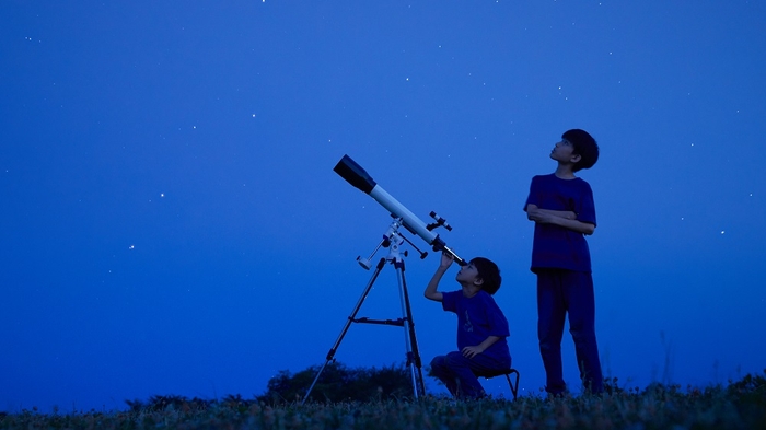 星空観察（イメージ）