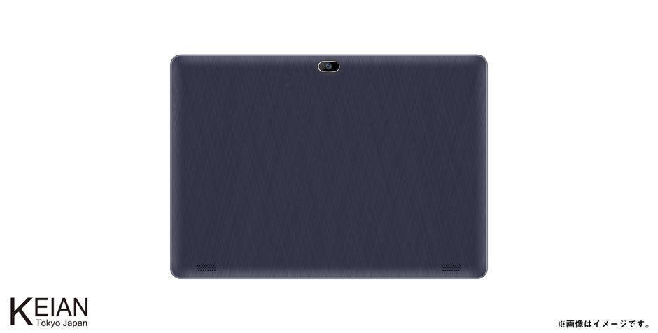 Android 10 Go edition搭載10.1型タブレット「KI-R10S」背面