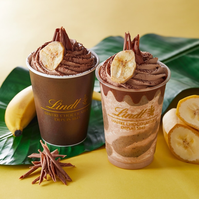 リンツ アイス&ホットチョコレートドリンク バナナ