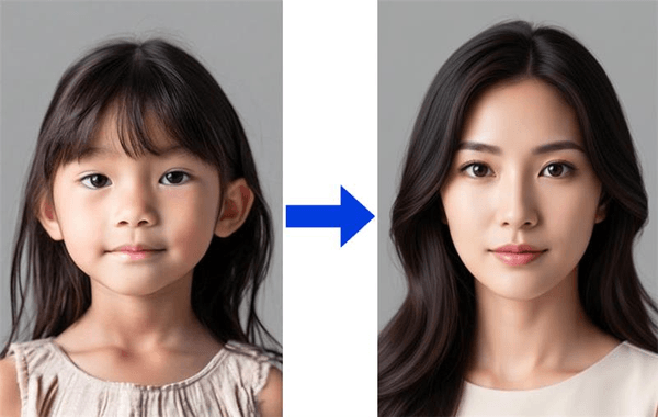 25年後の私（女の子）