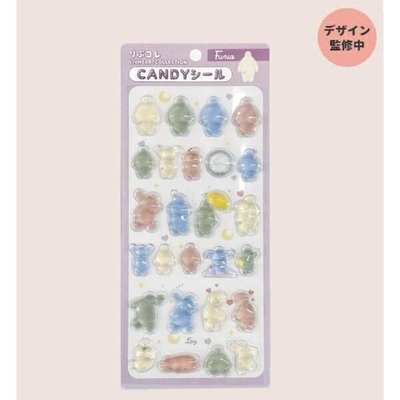 りぶはあとのポップなぷっくりシール