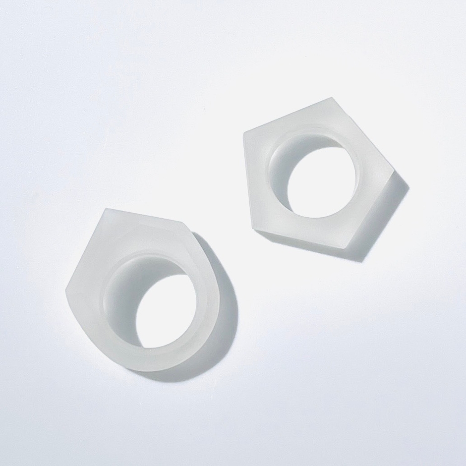 宝石研磨体験 水晶リング1