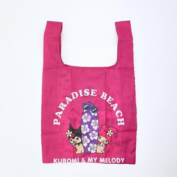 日焼け姿のマイメロディのバッグ