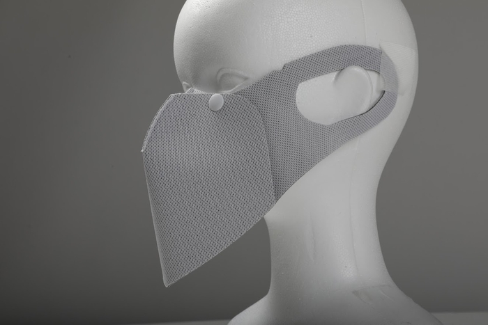 ショク(食)マスク (側面画像)