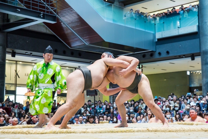 迫力ある取り組み