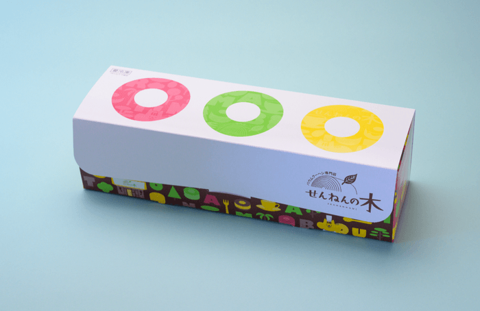 チョコミントバウム3個入 パッケージ