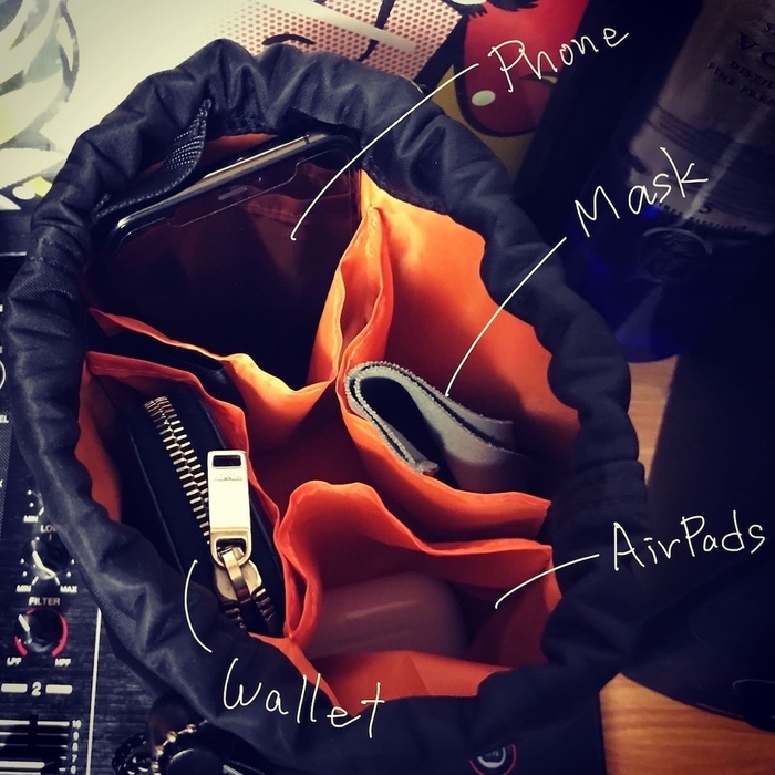 アイテム収納時